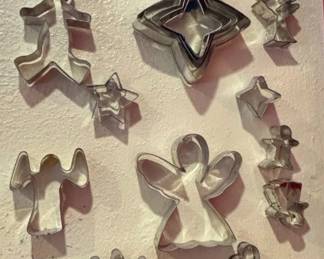 Vintage Christmas and Holiday Cookie Cutter Collection