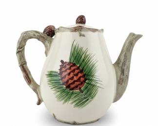 Vintage Staffordshire Crown Embossed Teapot