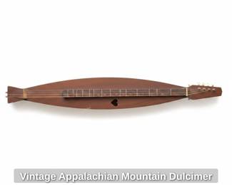 Vintage Appalachian Mountain Dulcimer
