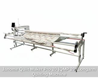 Janome Quilt Maker Pro QMP Longarm Quilting Machine sixth image