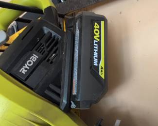 Ryobi V Vac Attack Cordless Leaf Vacuum or Mulcher with .Ah Battery second image