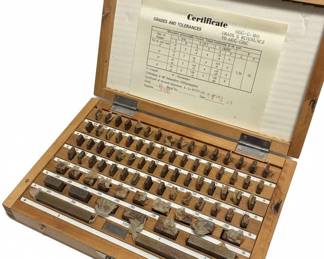 Precision Rectangular Gauge Block Set GGGGC