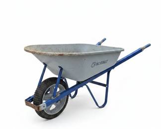 Kobalt Cu. Ft. Steel Wheelbarrow