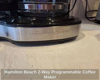 Hamilton Beach Way Programmable Coffee Maker second image