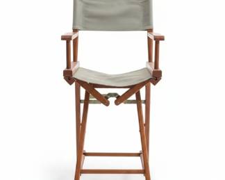 Vintage Wooden Folding Directors Chairs second image