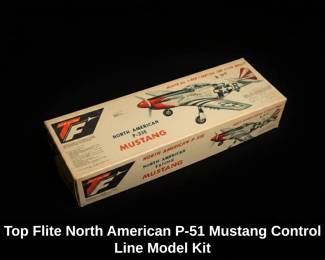Top Flite North American P Mustang Control Line Model Kit