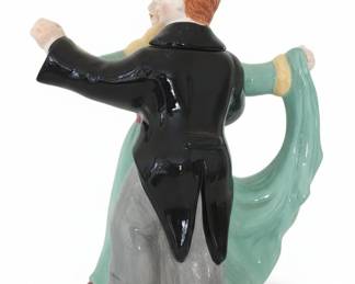 Vintage Staffordshire Crown Embossed Teapot second image