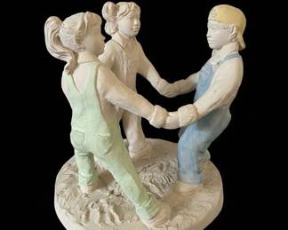 Alice Heath for Austin Productions Ring Around the Rosie Children Sculpture