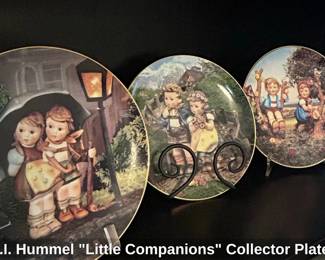 M.I. Hummel Little Companions Collector Plates