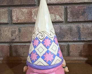 Jim Shore Heartwood Creek One Stitch At A Time Sewing Gnome Figurine second image