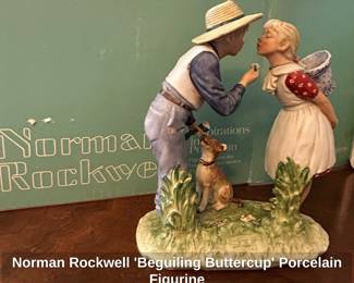 Norman Rockwell Beguiling Buttercup Porcelain Figurine