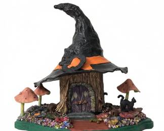 Handcrafted Polymer Clay WitchThemed Folk Art Collection