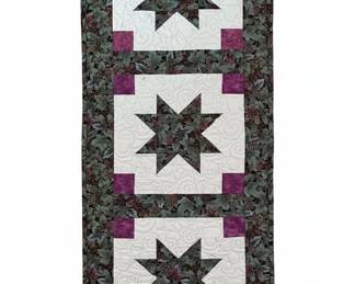 Handmade Quilted Star Wall Hanging