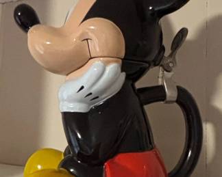 Vintage Disney Mickey Mouse Ceramic Lidded Stein second image