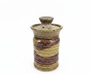 Vintage APEX Studio Pottery Canister