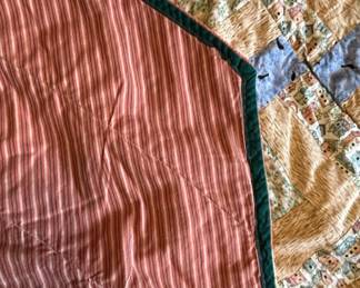 Birdhouse Motif Patchwork Quilt third image