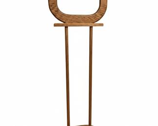 MidCentury Modern Oak Valet Stand
