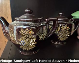 Vintage Southpaw LeftHanded Souvenir Pitcher fourth image