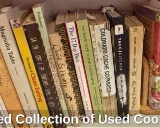 Assorted Collection of Used Cookbooks