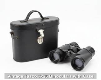 Vintage Tasco x Binoculars with Case third image