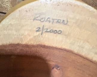 HandTurned Lidded Wood Bowl second image