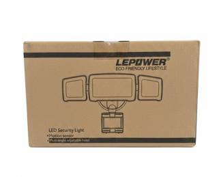 LEPOWER LED Motion Sensor Security Light