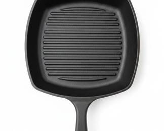 Lodge .inch Square Cast Iron Grill Pan with Lid