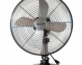 Holmes Retro Metal Desk Fan