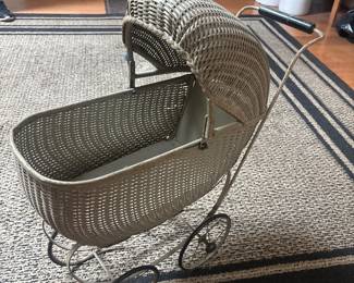 Antique Doll Baby Buggy