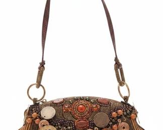 Mary Frances Embellished Beaded Handbag