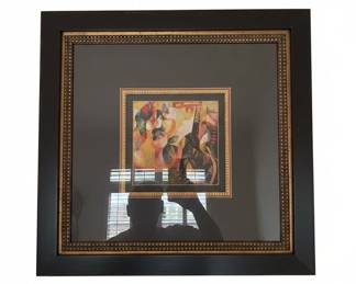 Sonia Delaunay Attributed Orphist Composition Print