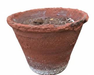 Large Textured Terracotta Garden Planter