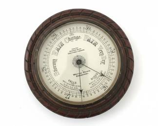 Heath Co. Aneroid Barometer retailed by Walter Dunn, Shanghai