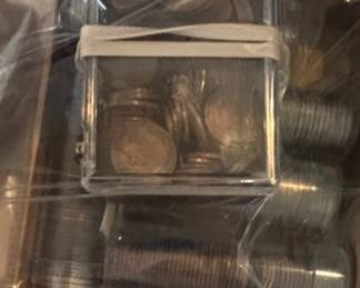 Whitman Lincoln Wheat Cent Collection and Other Old Coins second image