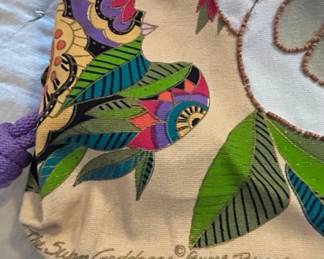 Laurel Burch The Swan Goddess Canvas Tote Bag second image