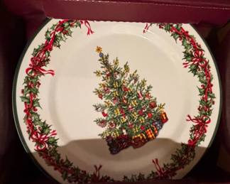 Christopher Radko Traditions Holiday Celebrations Dinner Plate