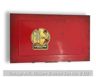 Vintage A.C. Gilbert Erector Set No. or