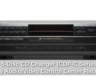 Sony Disc CD Changer CDPC Series and Sony Audio or Video Control Center Receiver STRDE or D Series