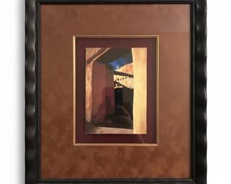 Southwestern Adobe Architecture Framed Print by Carol Leigh