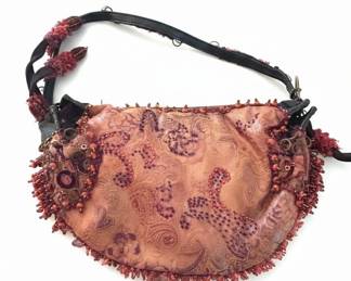 Mary Frances Beaded Paisley Handbag second image