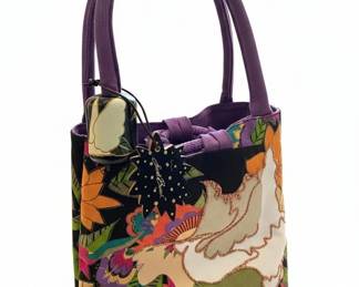 Laurel Burch The Swan Goddess Canvas Tote Bag third image