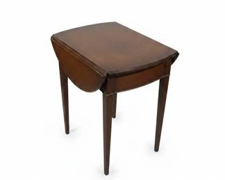 Vintage Mahogany Pembroke FlipTop Console Table