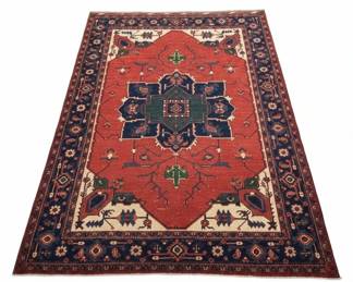 HandKnotted HerizSerapi Wool Area Rug