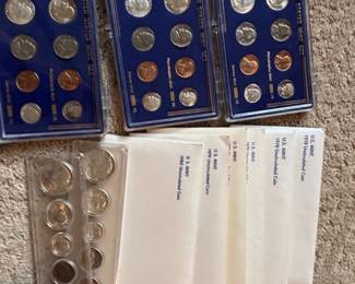 US Mint Uncirculated Coin Sets