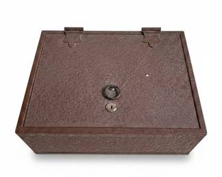 Vintage Meilink Steel Safe Company FireProof Chest
