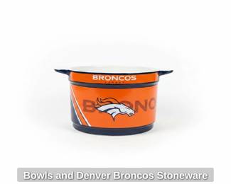 Bowls and Denver Broncos Stoneware second image