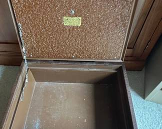 Vintage Meilink Steel Safe Company FireProof Chest third image