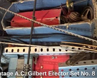 Vintage A.C. Gilbert Erector Set No. or third image