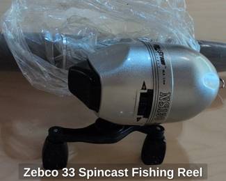 Zebco Spincast Fishing Reel