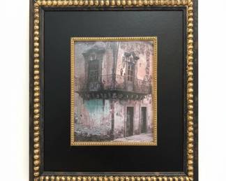 New Orleans French Quarter Balcony Art Print by James McCaffery